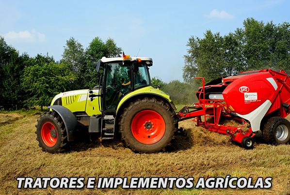 Tratores, Máquinas e Implementos Agrícolas